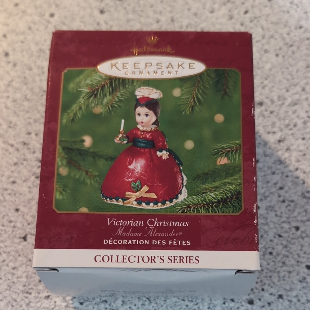 2001 Hallmark Keepsake Ornament - Madame Alexander Victorian Christmas